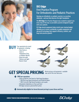 First Practice Program Orthodontic + Pediatric Flyer